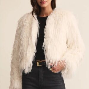 Z Supply Women's Teddy Jacket - Cream